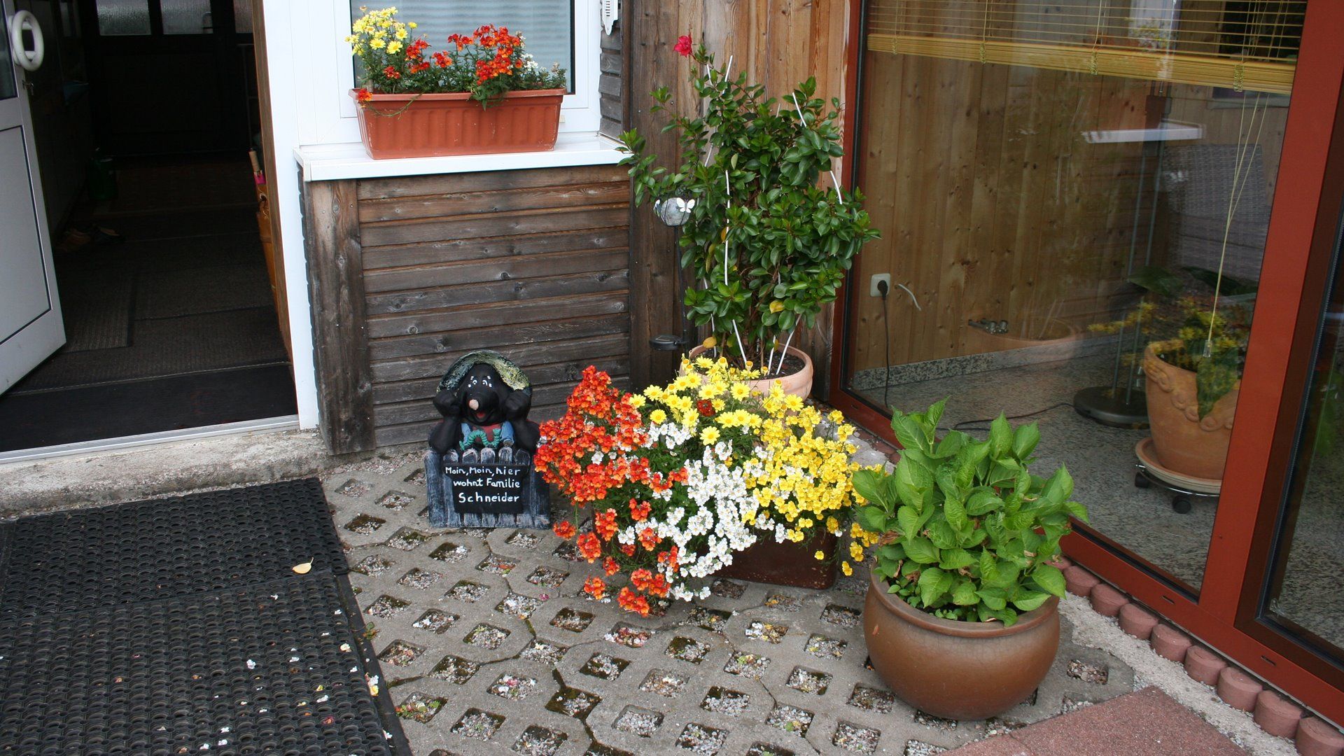 Ein- und Ausgang zur Terrasse