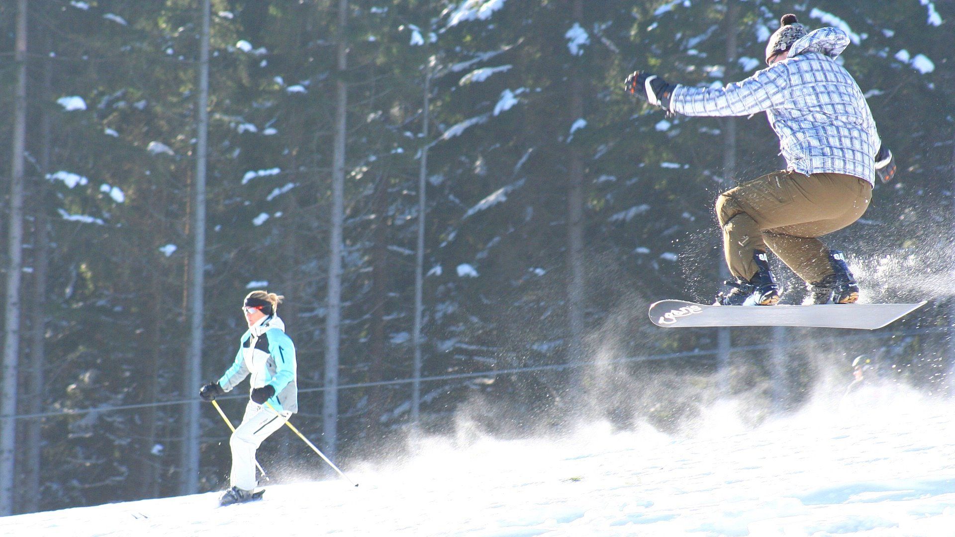 Ski- und Snowboarden