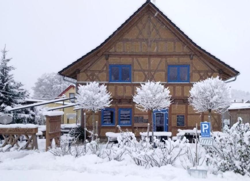 HOLTZHAUS Südseite im Winter