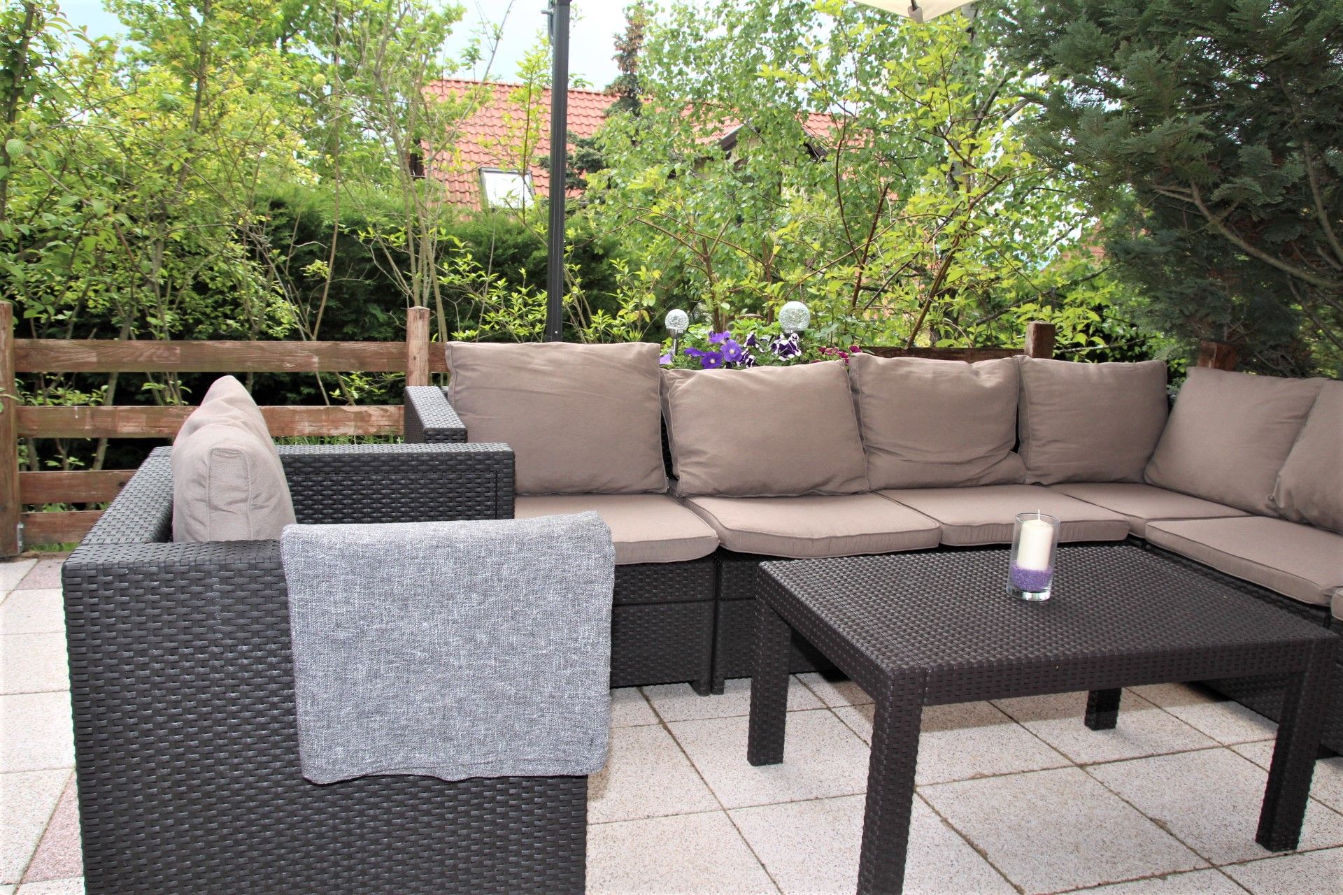 Gästeterrasse