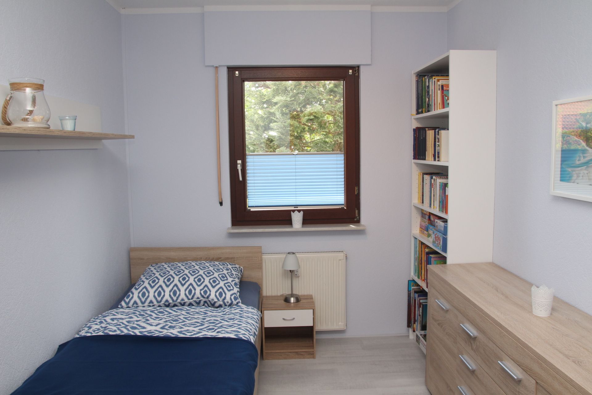 Schlafzimmer mit  zwei Einzelbetten