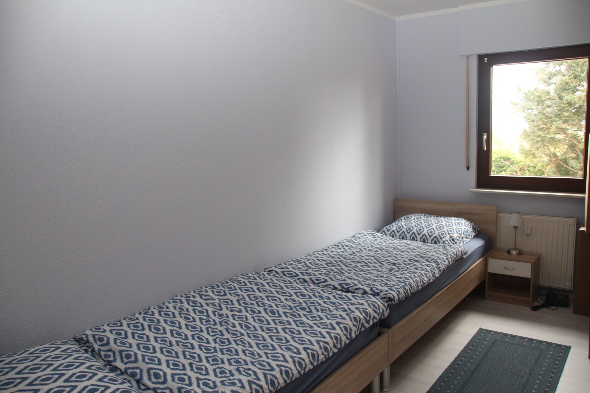 Schlafzimmer 3  mit zwei Einzelbetten