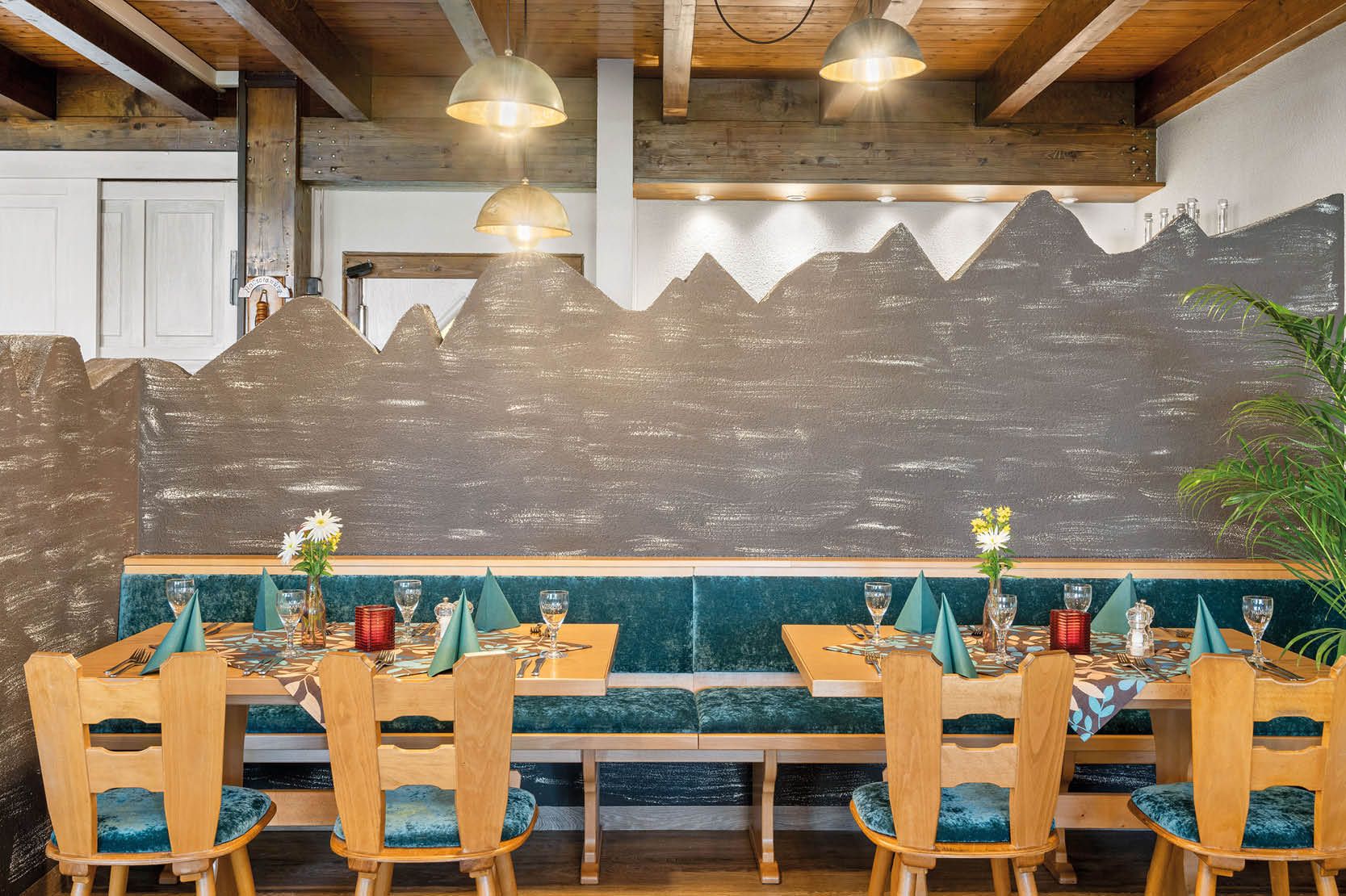 Hotel Thüringenschanze Oberhof, Restaurant Bergvagabund