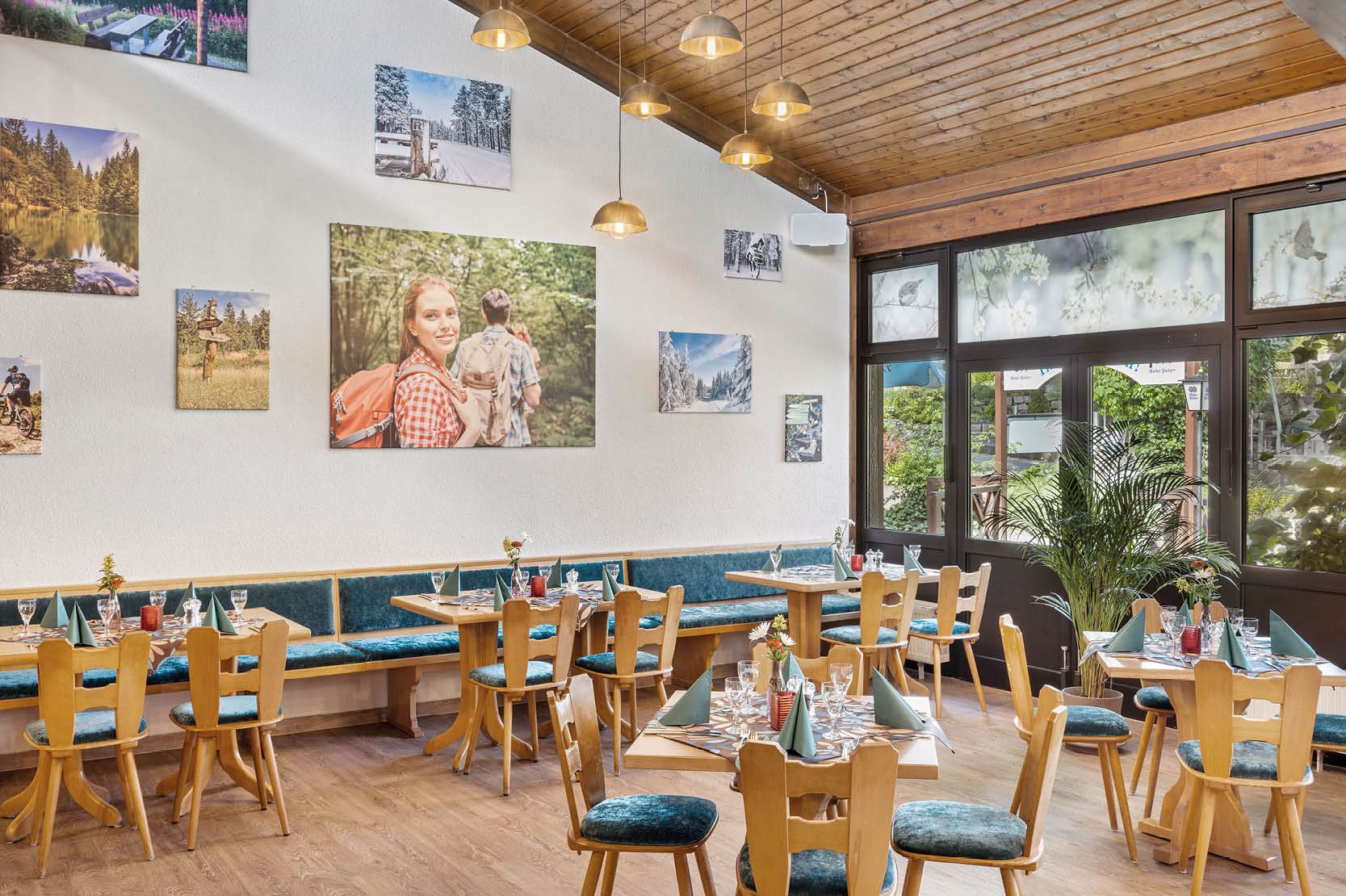 Hotel Thüringenschanze Oberhof, Restaurant Bergvagabund