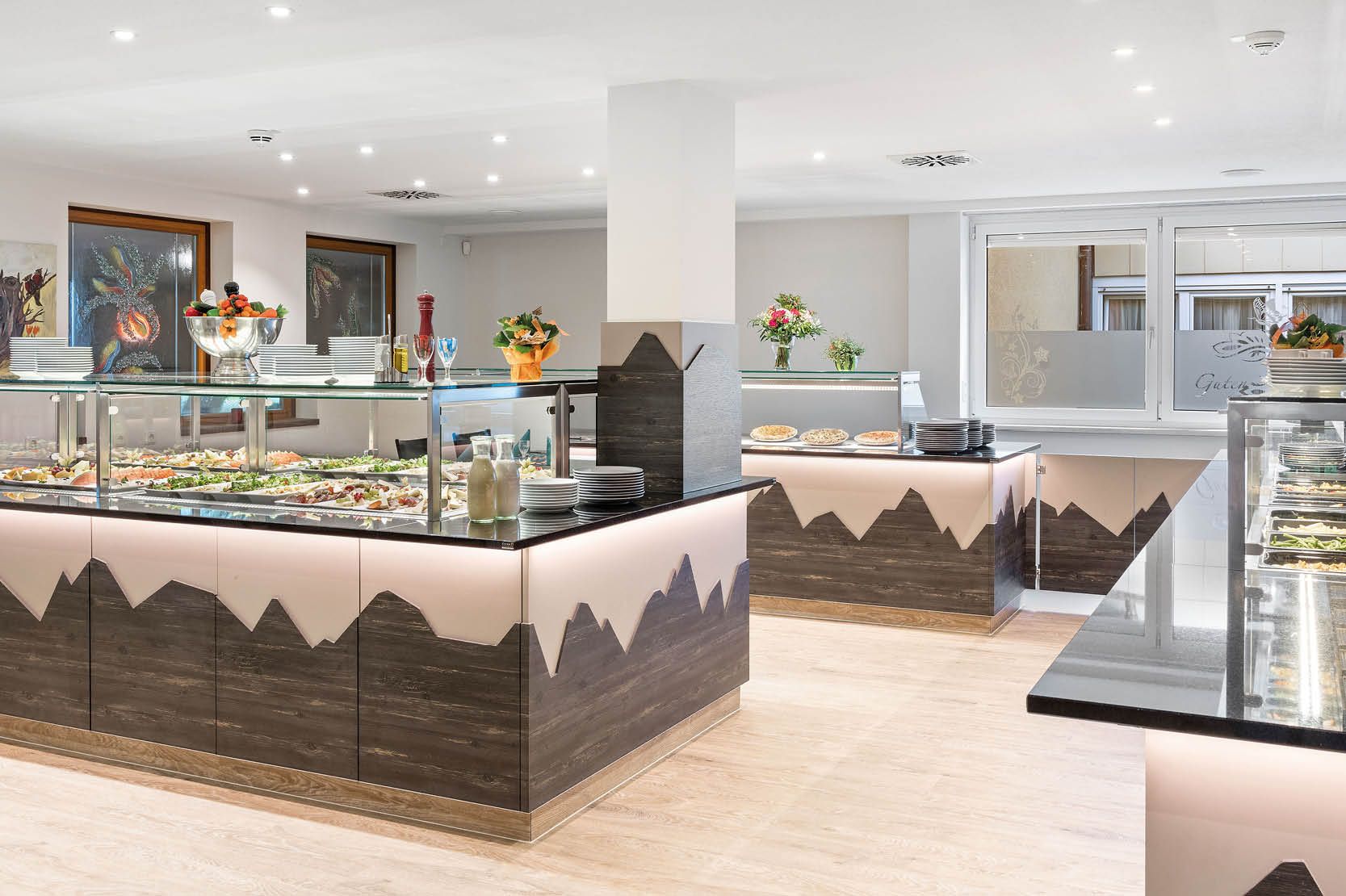 Hotel Thüringenschanze Oberhof, Restaurant Bergvagabund, Buffet