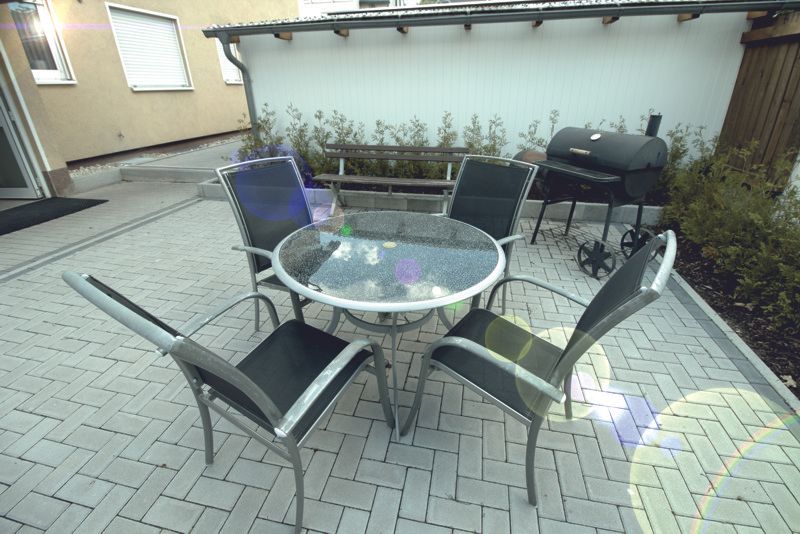 Grillplatz am Haus