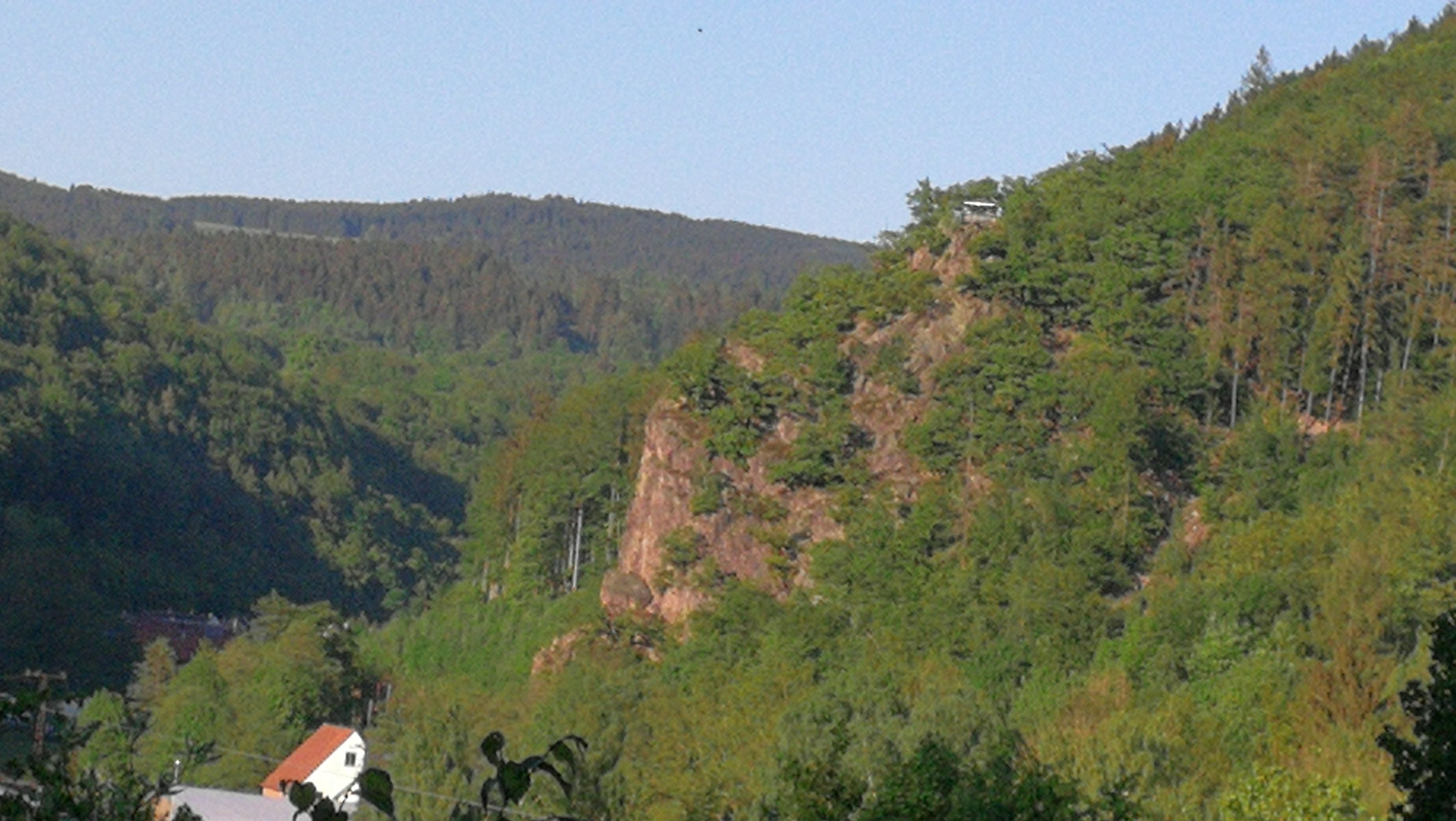 Blick zum Hachelstein