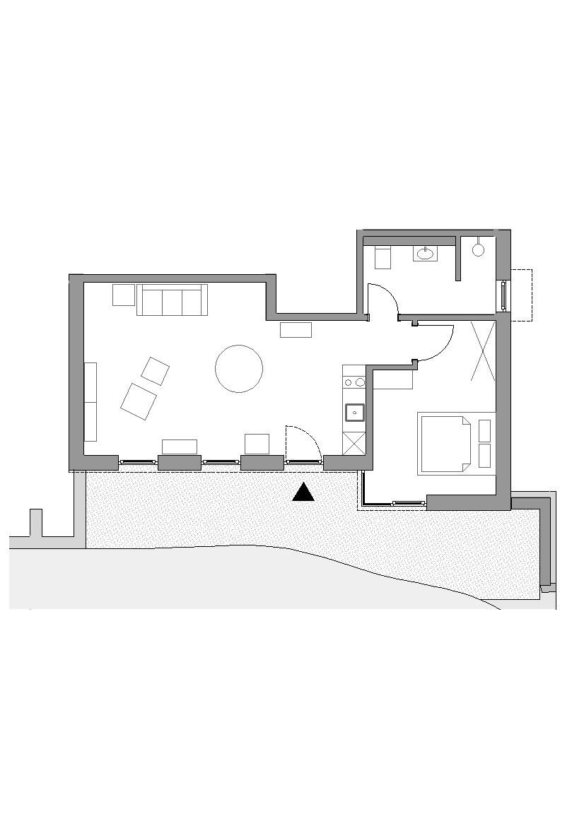 Grundriss der Wohnung