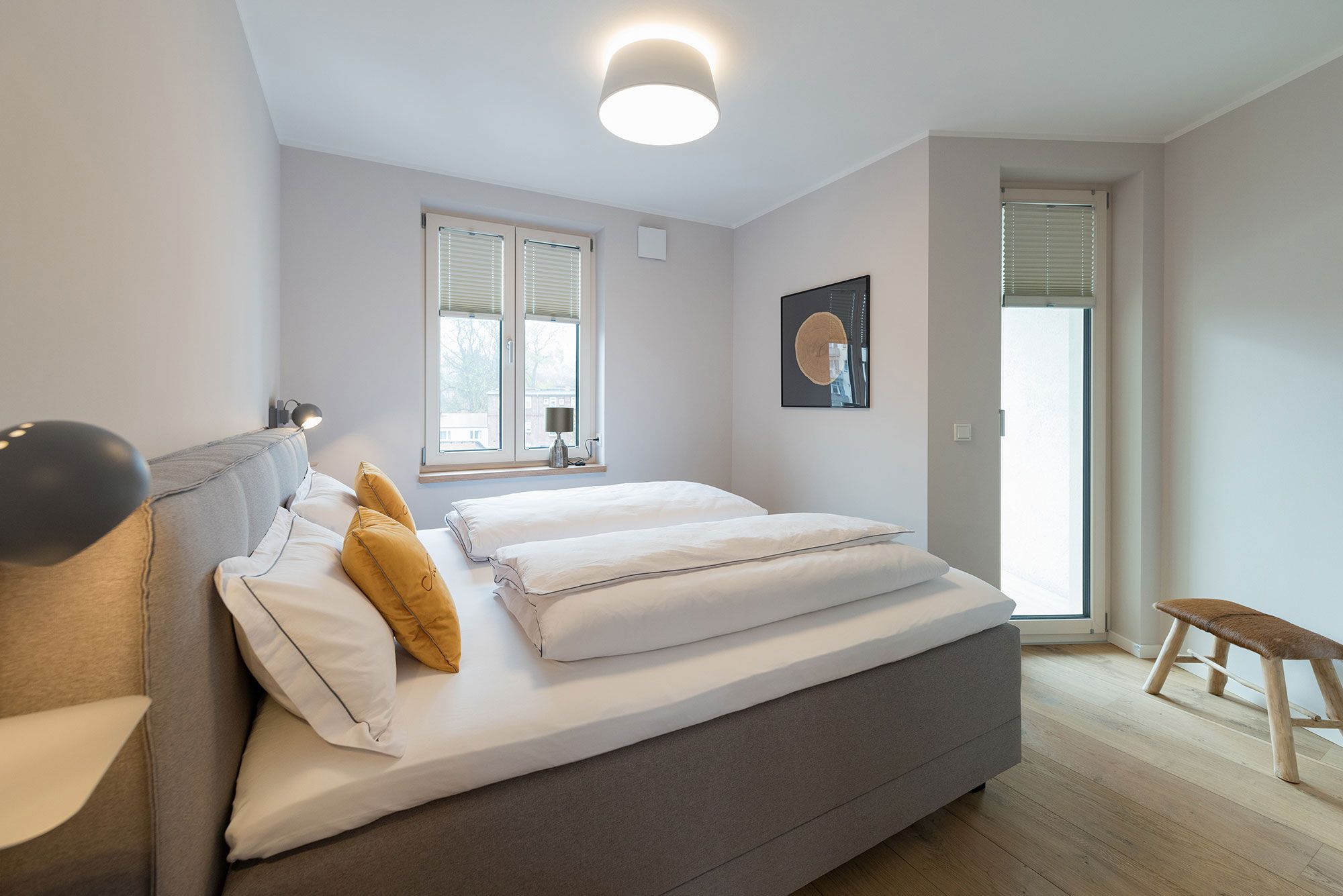 Suites MITTE - extra Schlafzimmer mit Boxspringbett