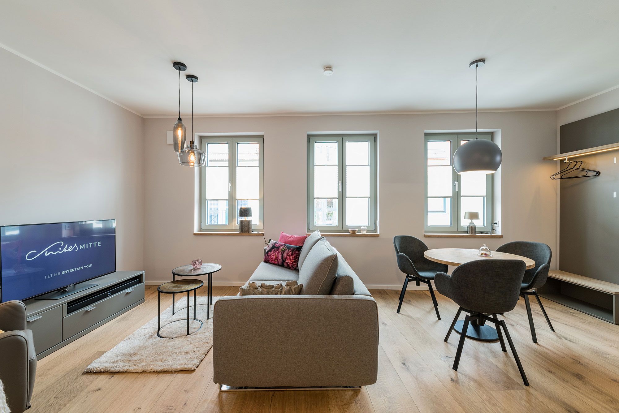 Suites MITTE - Wohn-Essbereich