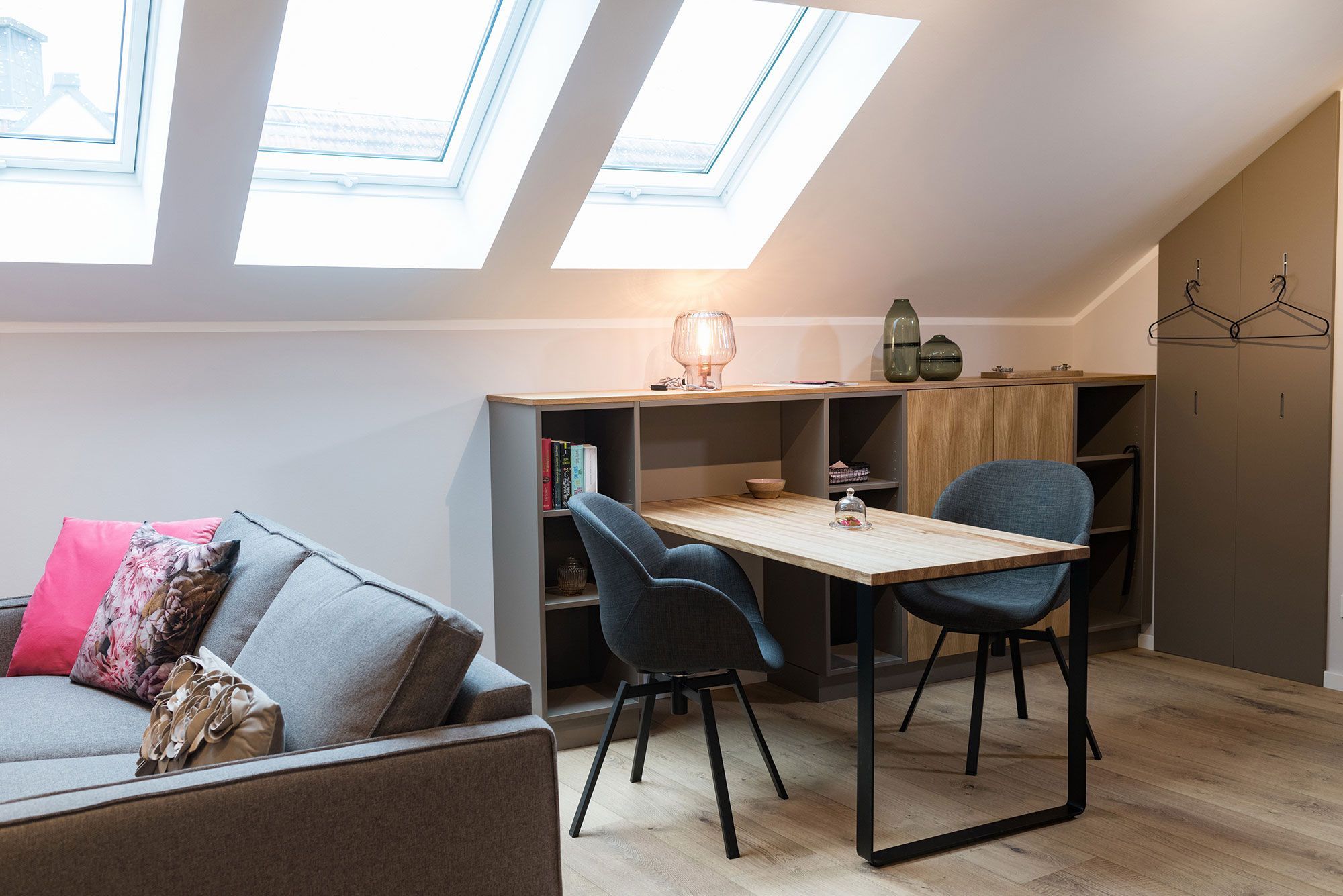 Suites MITTE - Wohn-Essbereich