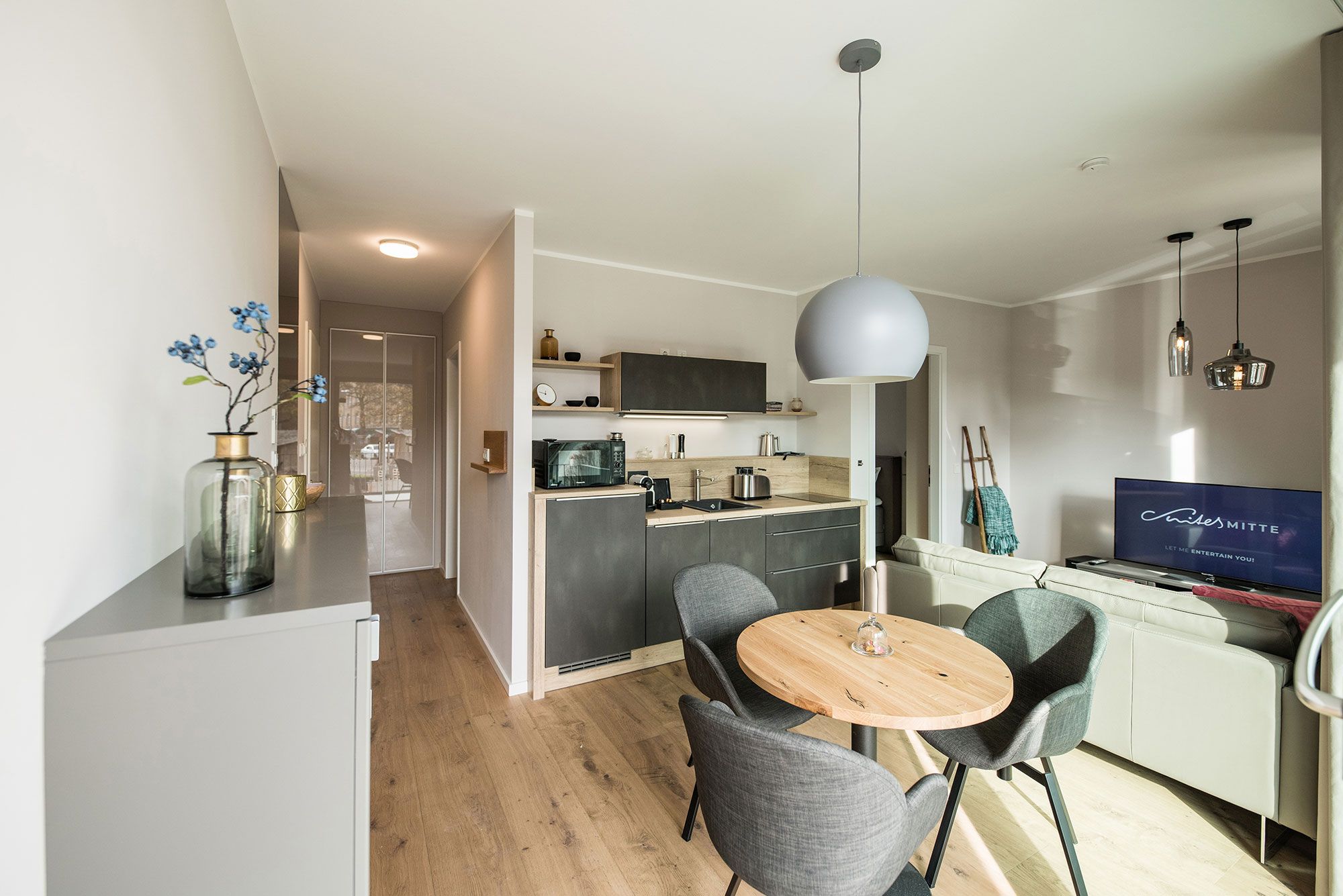 Suites MITTE - Wohn-Essbereich