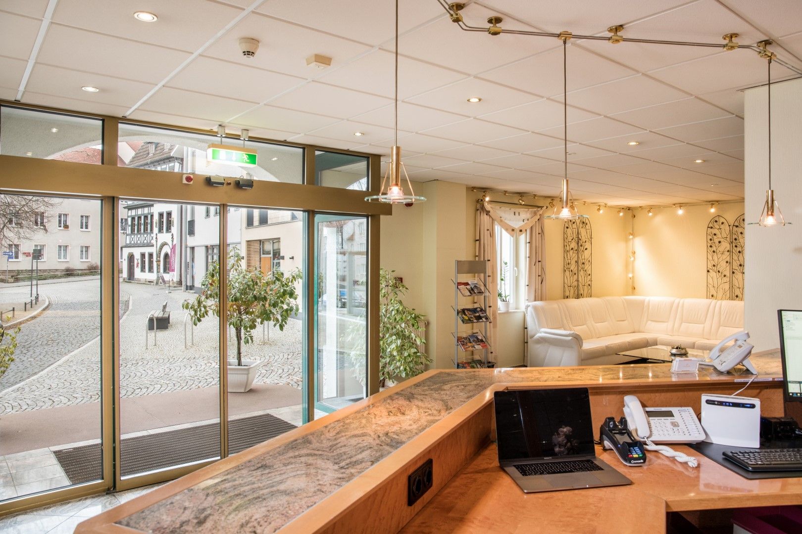 Rezeption Hotel Am Markt