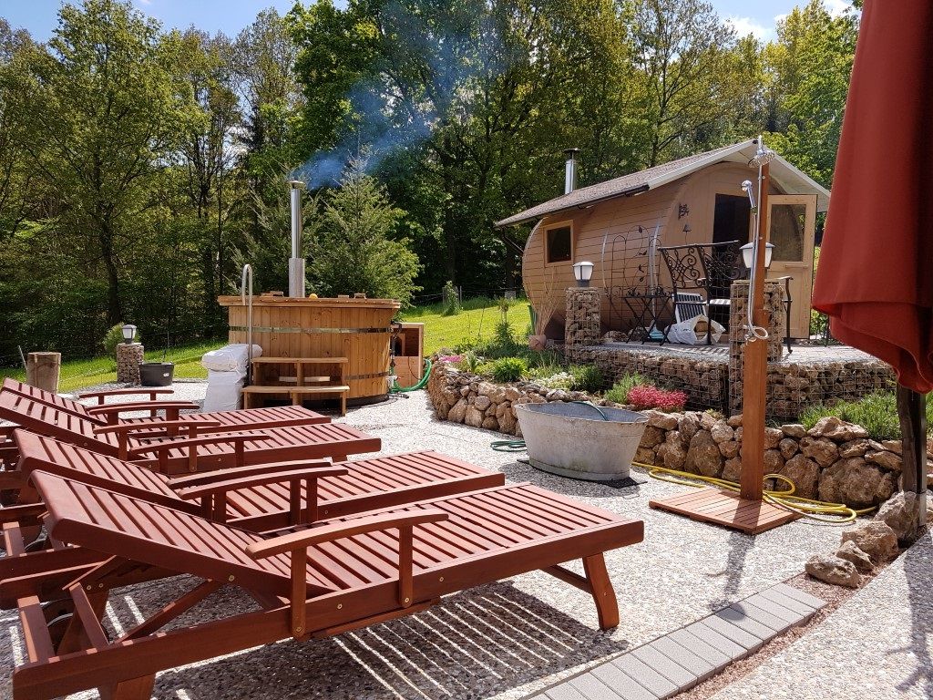 Liegeplatz im Garten
