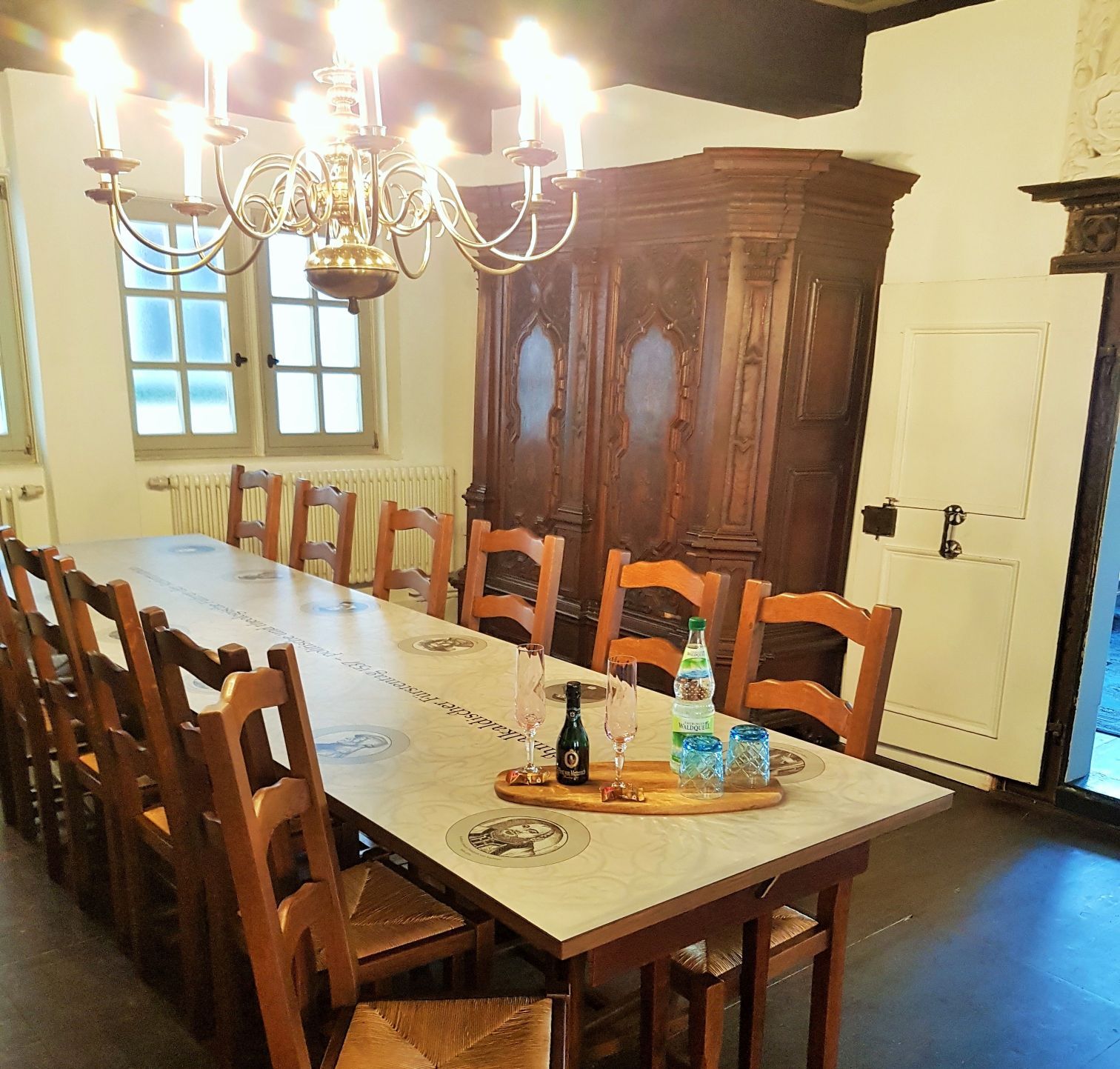 Festtafel Lutherwohnung
