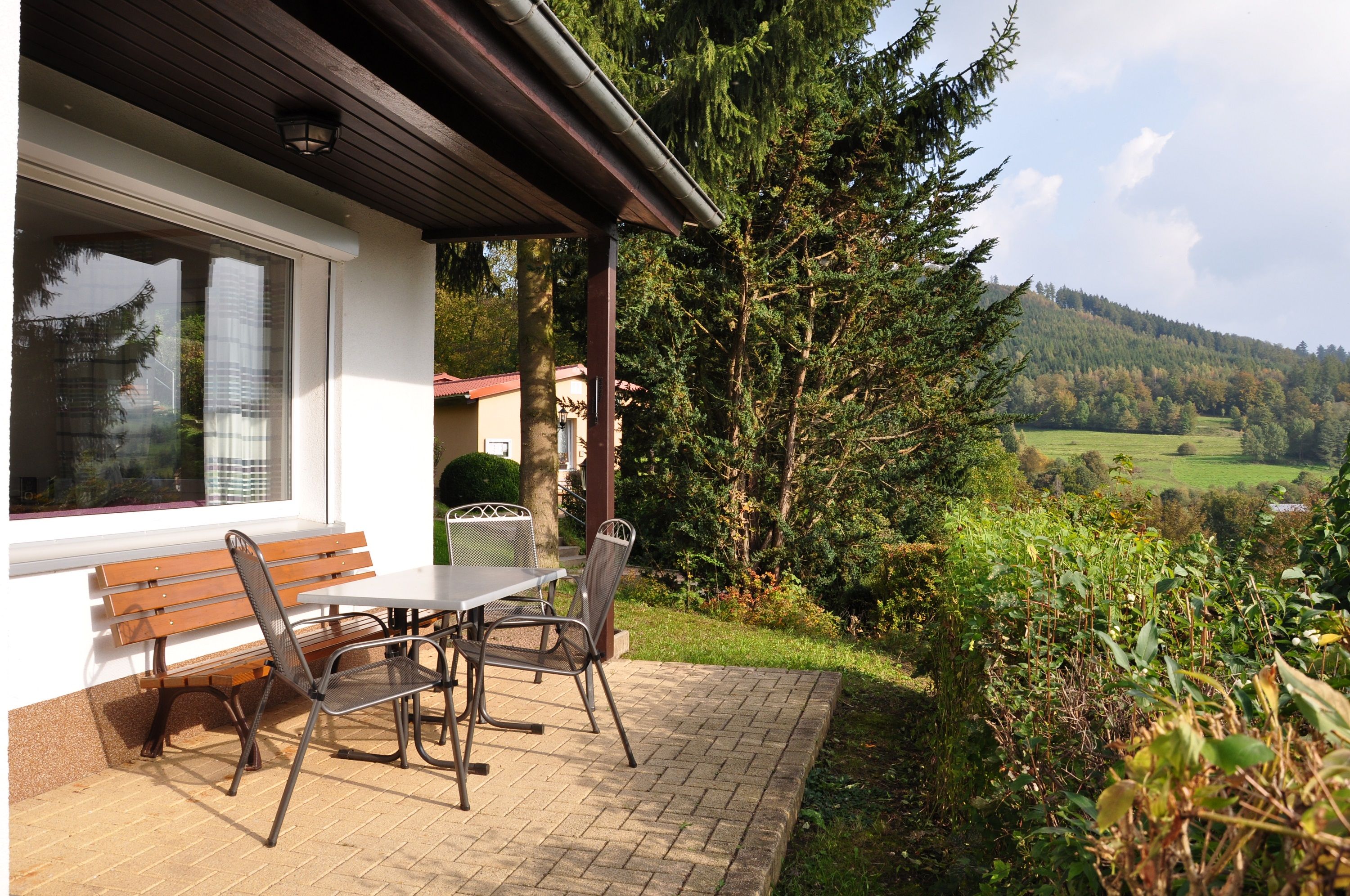 Sitzecke im Freien Standard Bungalow