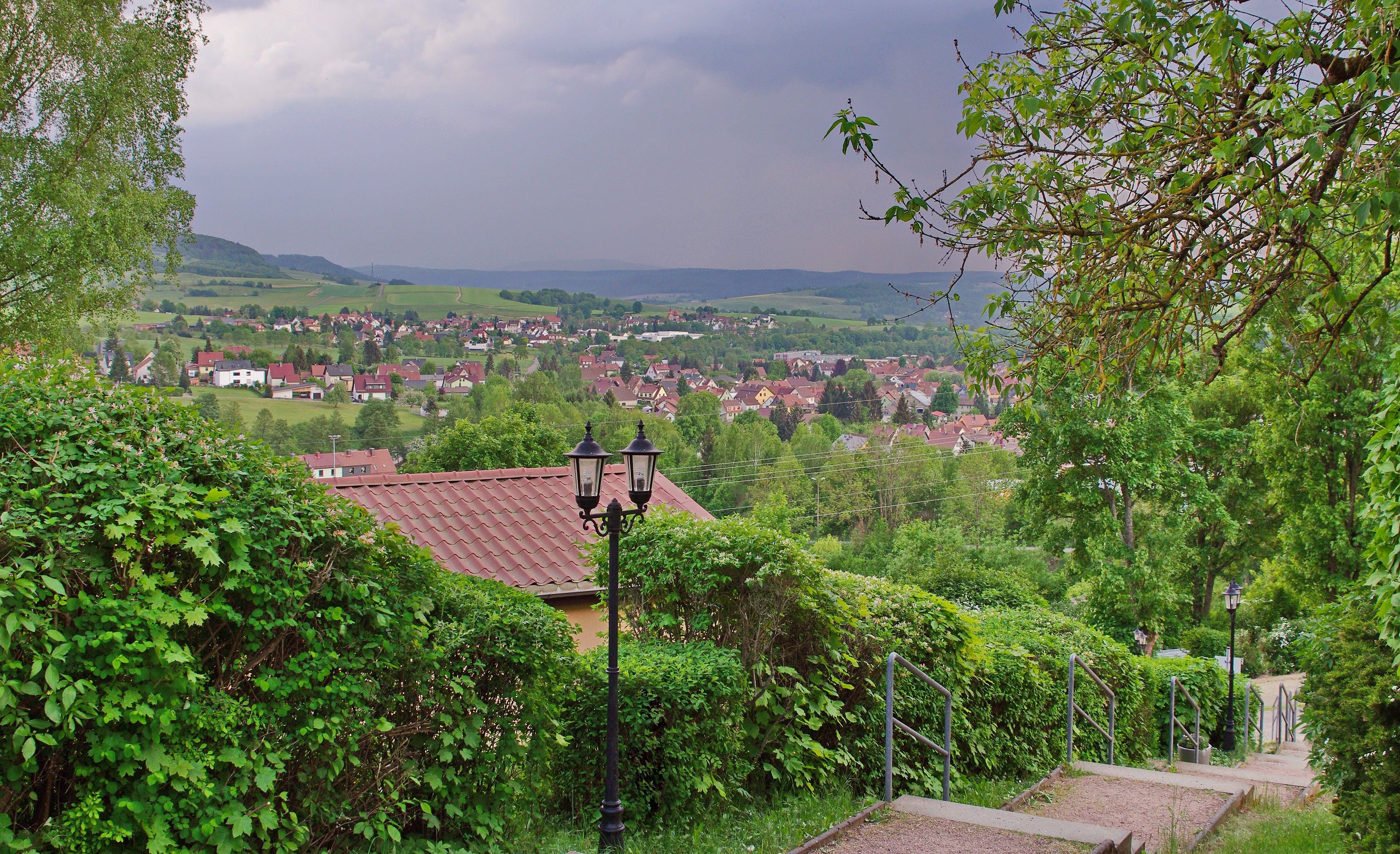 Ausblick vom Feriendorf am Hundsrück