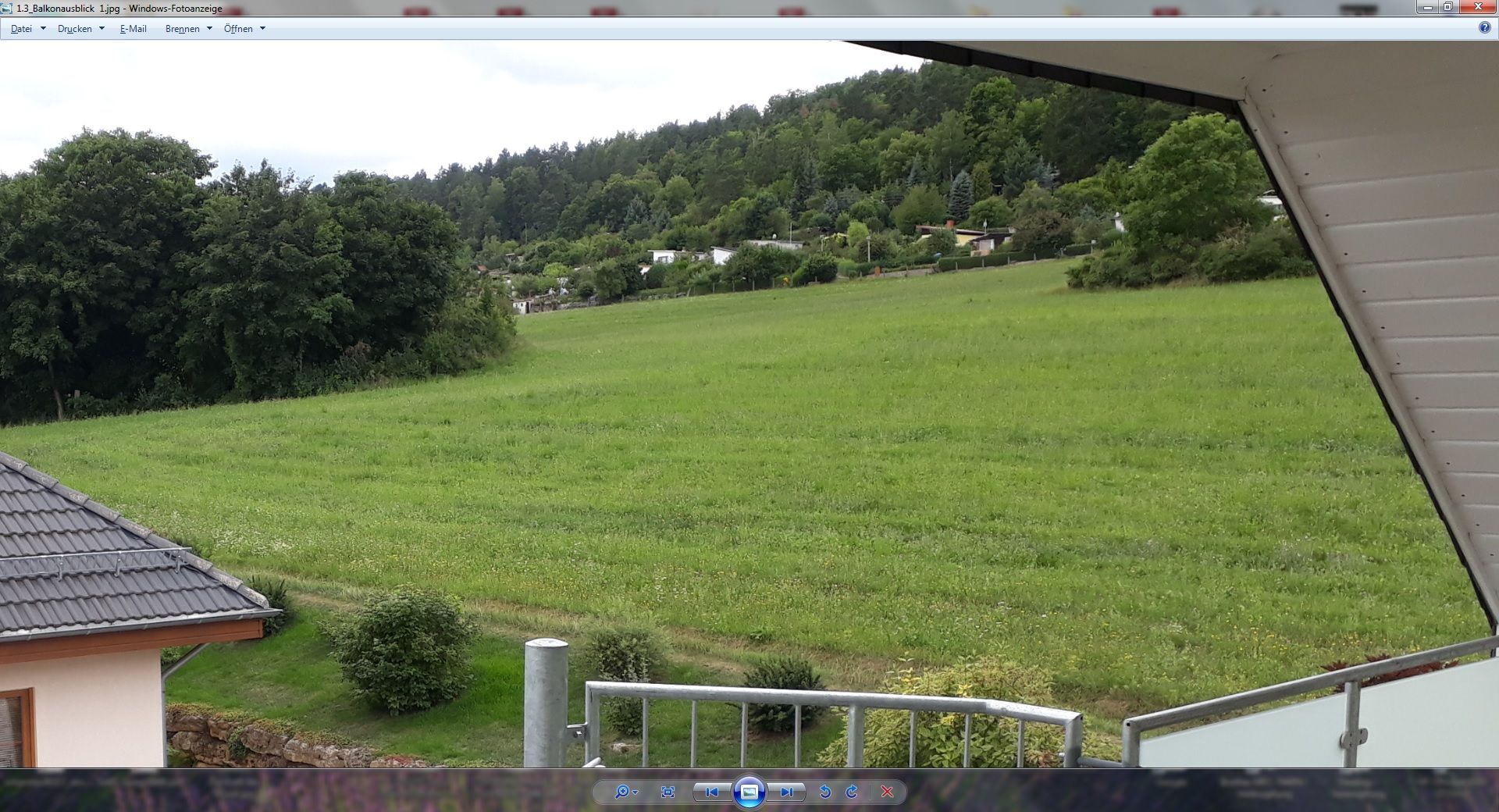 Aussicht nach Westen
