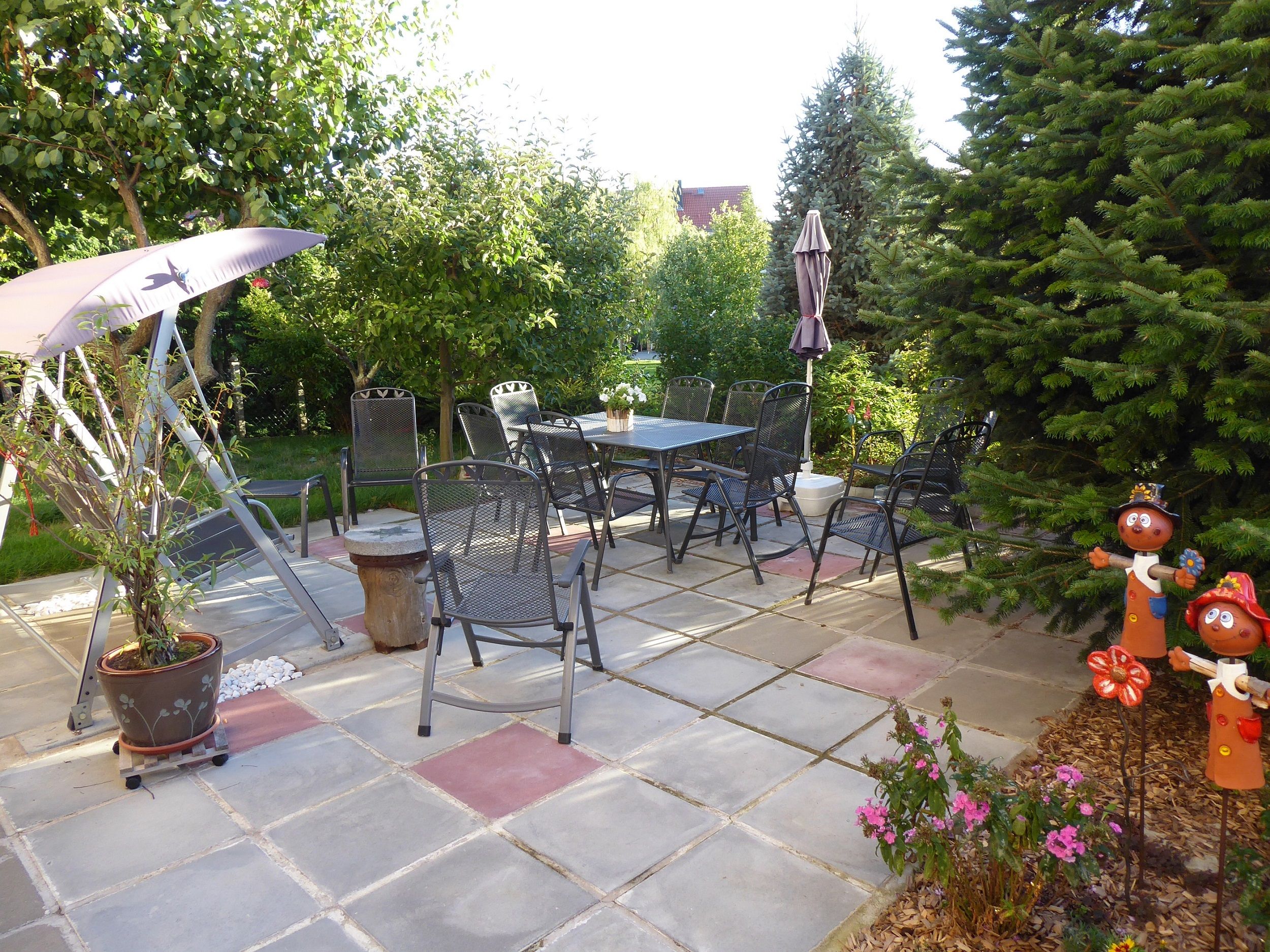 Sitzecke im Garten