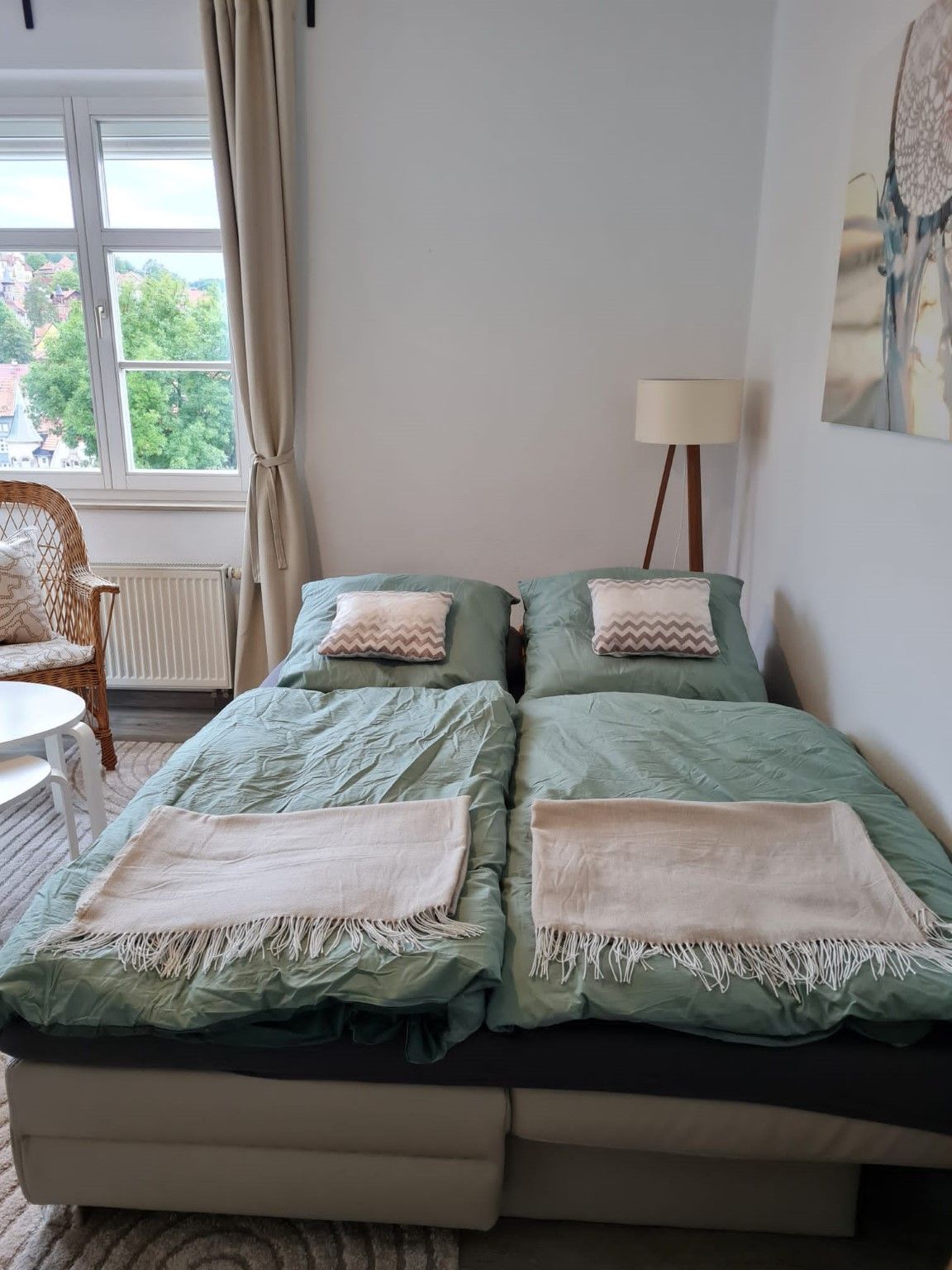 Schlafsofa im Wohnzimmer