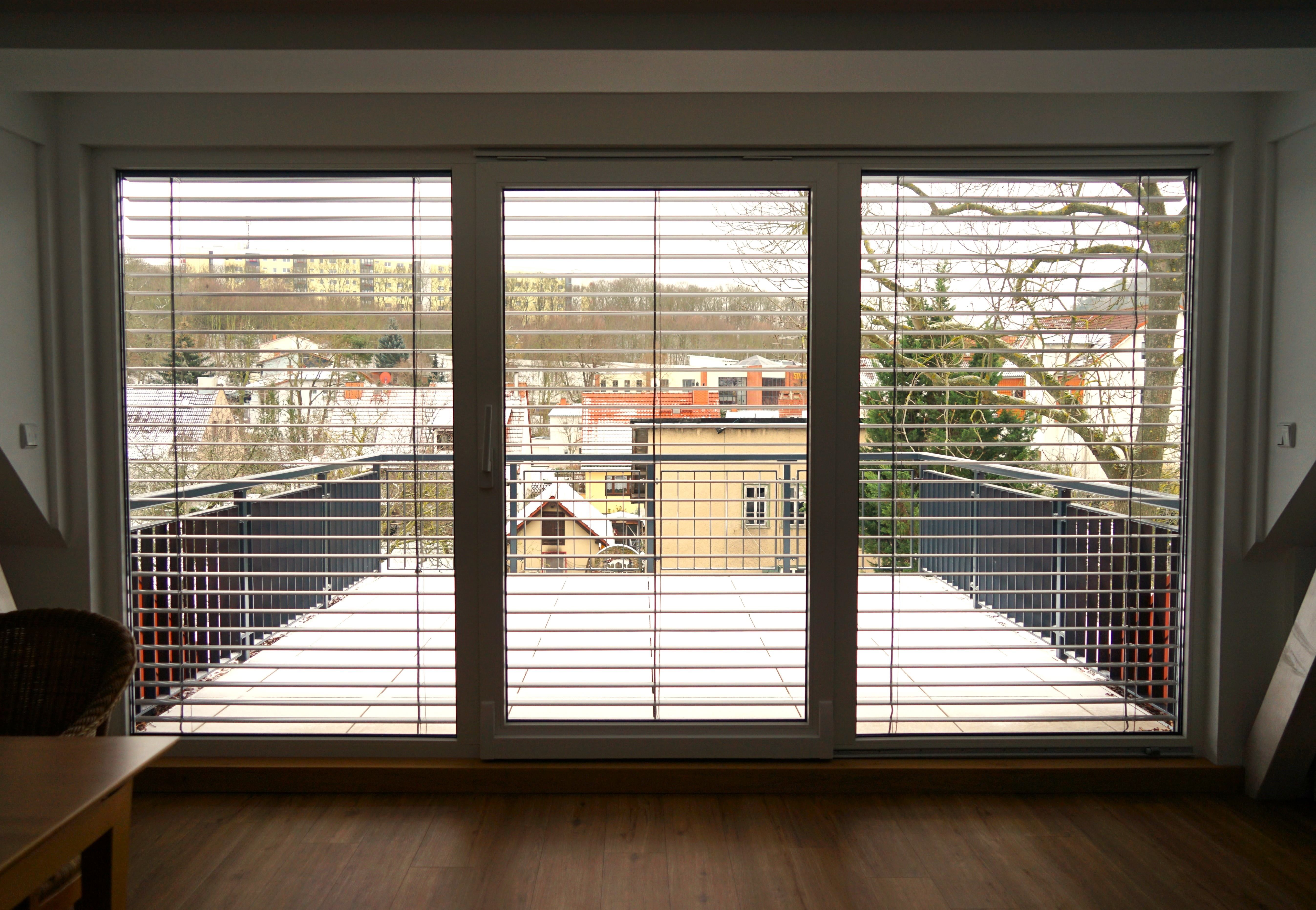Blick auf Dachterrasse