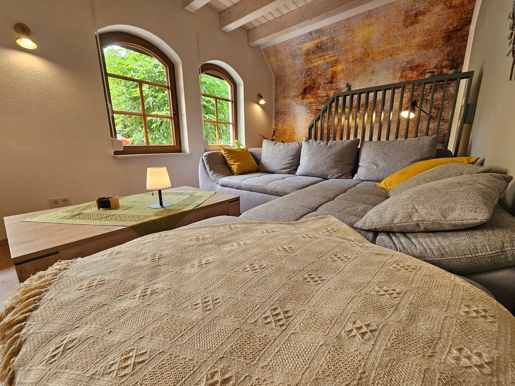 Wohnzimmer, Schlafsofa