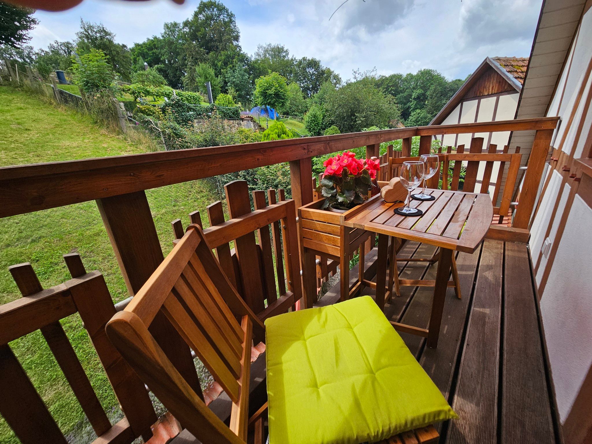 Sitzbereich, Balkon