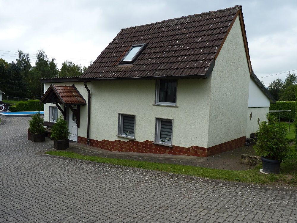 Einfahrt zum Ferienhaus