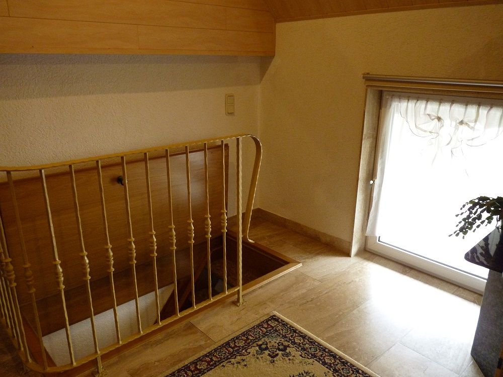 Treppenaufgang zum Schlafzimmer