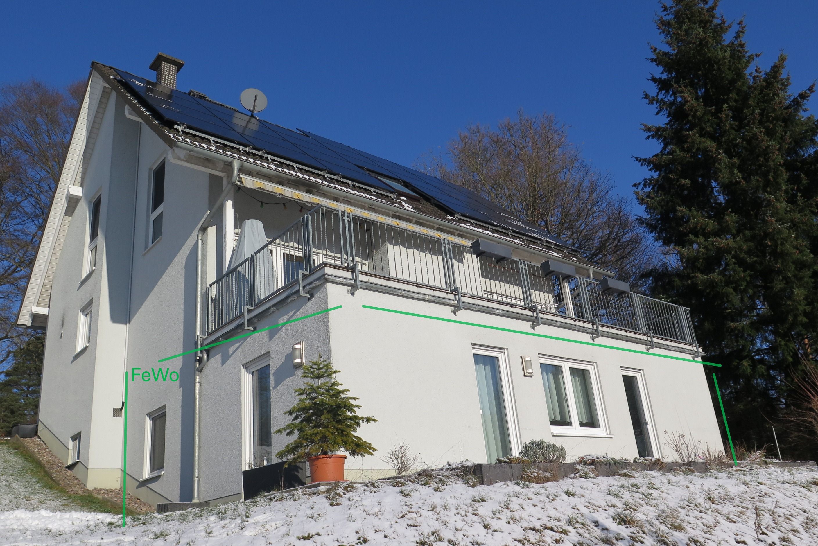 Ferienwohnung Lage