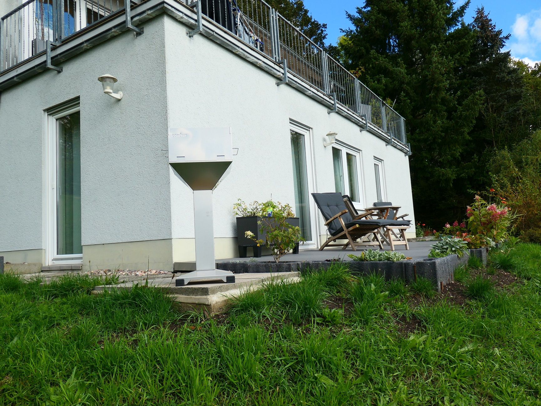 Terrasse im Sommer