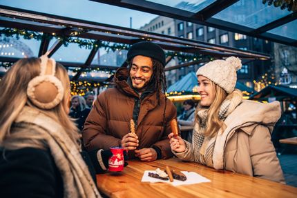 Mit Printe & Punsch - Düsseldorfs Weihnachtswunderland Deutschsprachige Führung Erwachsener